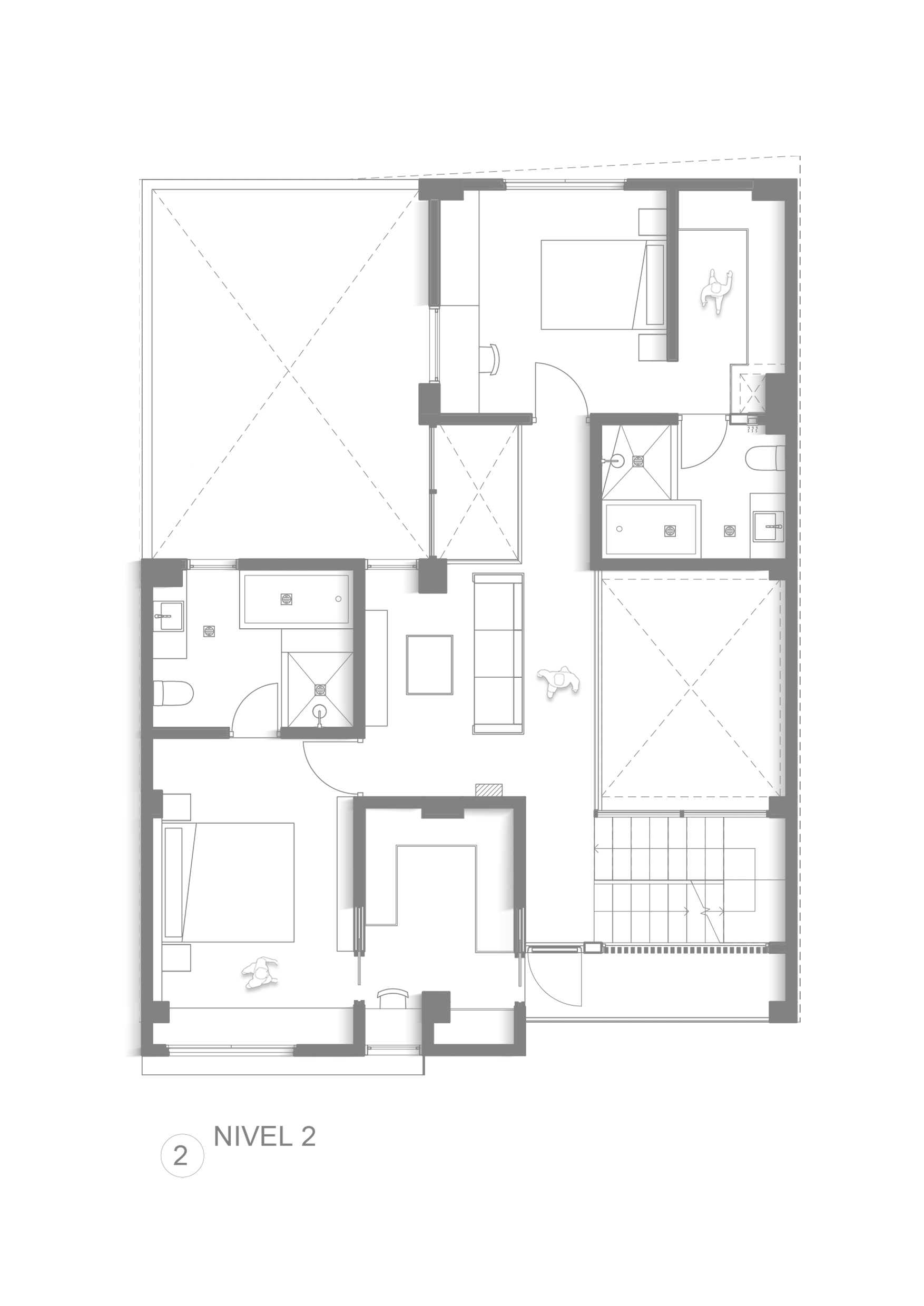 Planta 2 · Proyecto Huamán