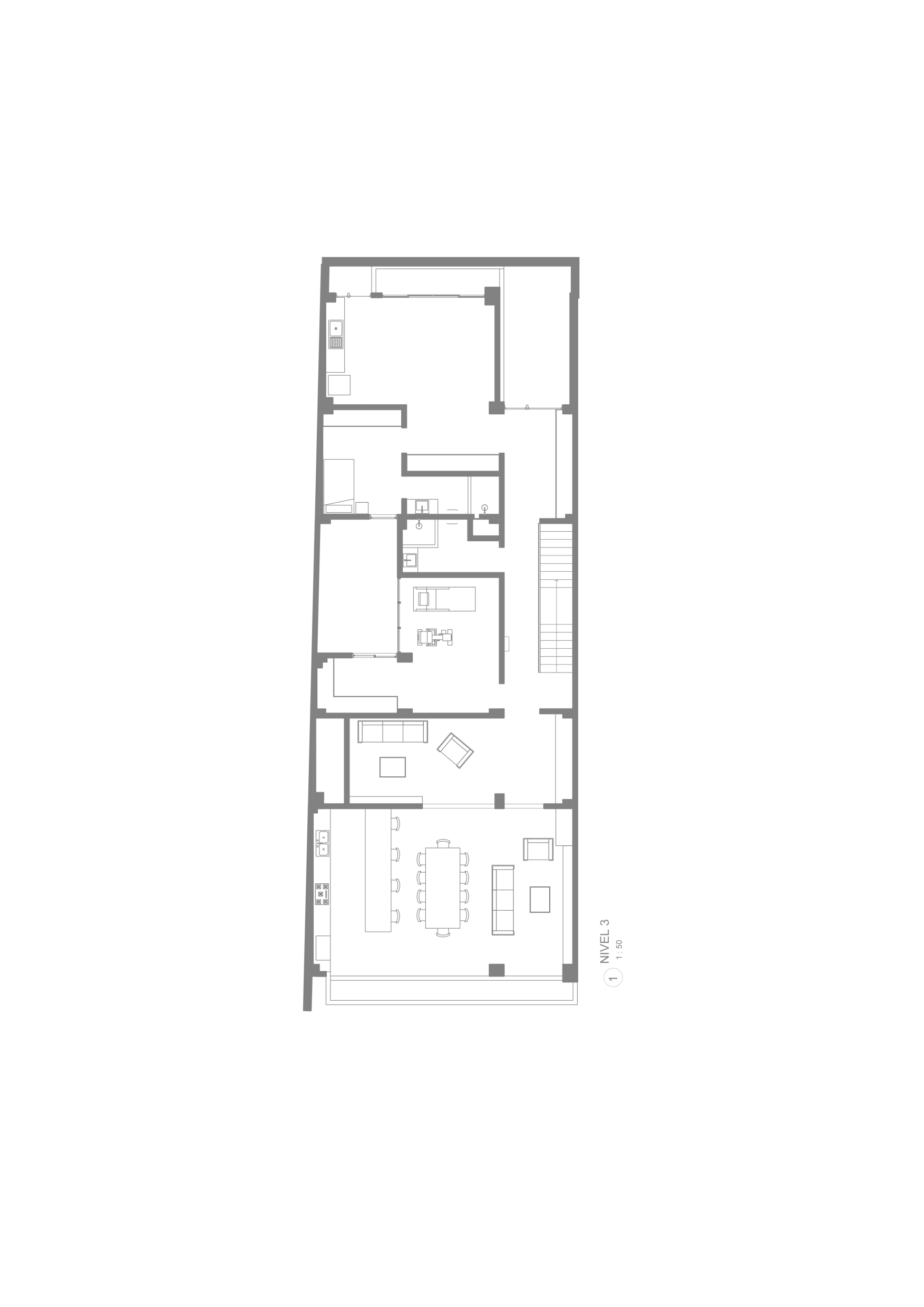Planta 3 · Proyecto Casa L-Chávez
